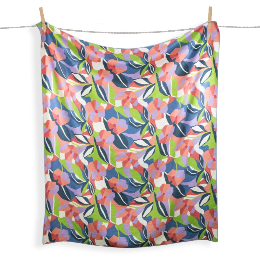 Journey Reversible Blanket - Geo Floral