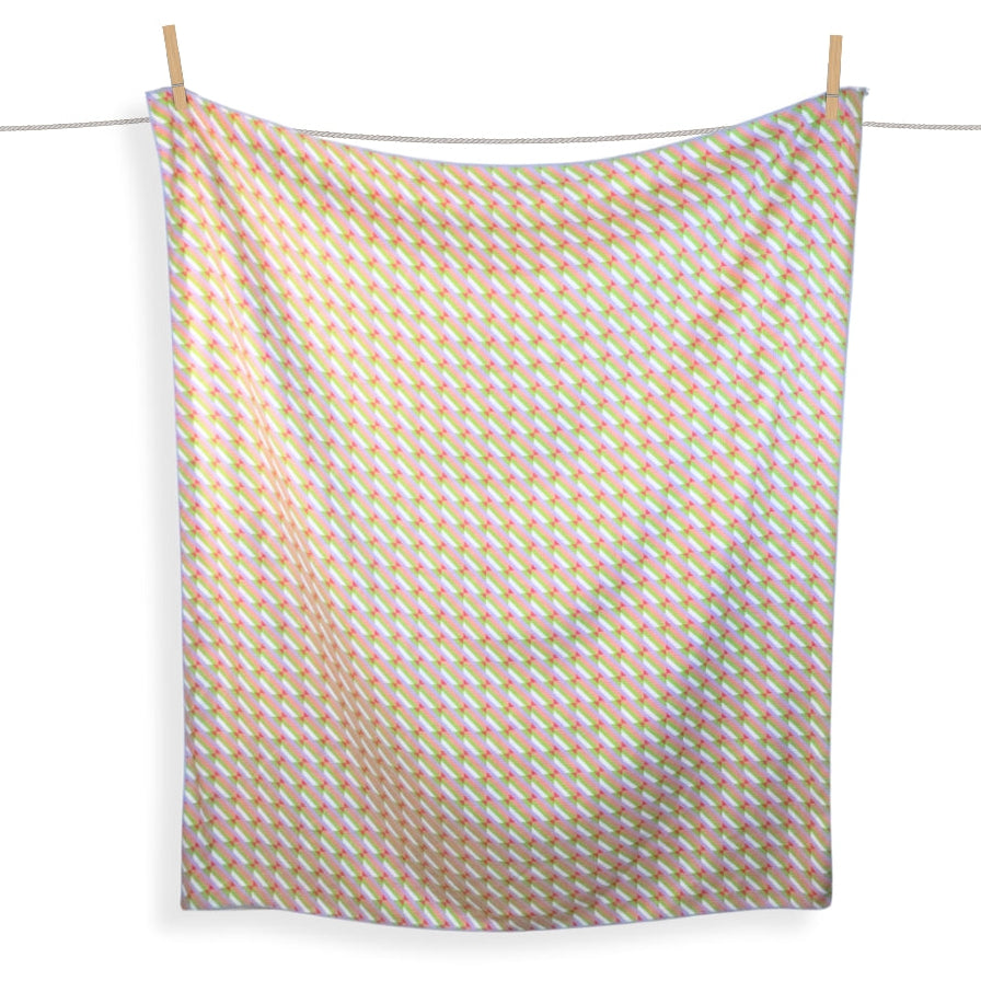 Journey Reversible Blanket - Geo Floral