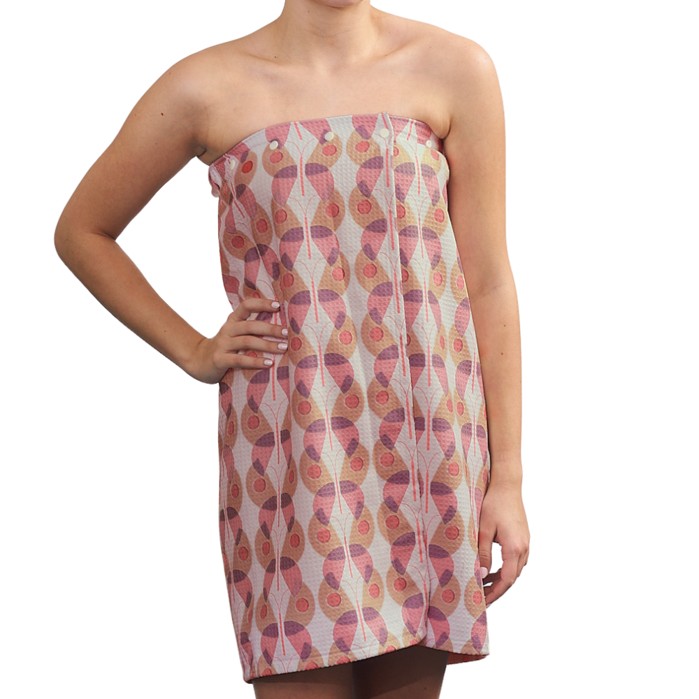 Bath Wrap - HJ Butterfly (S/M)