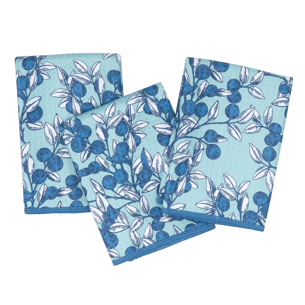 Mighty Mini Towel (Set of 3) - Blueberry