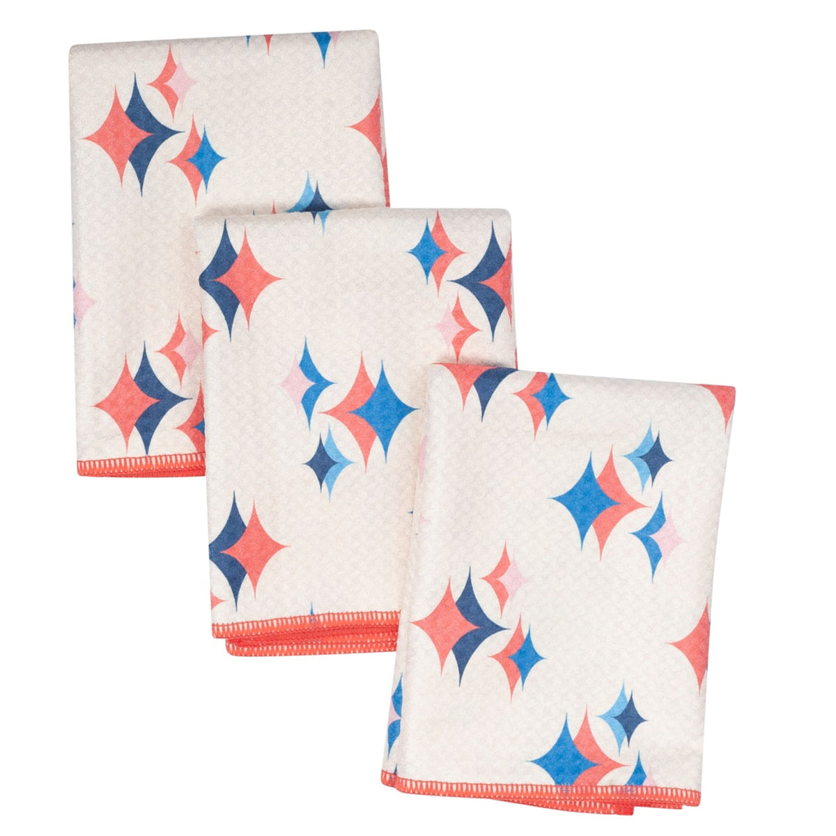 Mighty Mini Towel (Set of 3) Reversible - RJW Burst