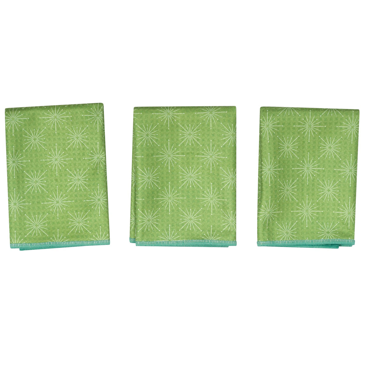 Mighty Mini Towel (Set of 3) Reversible - RJW Lemon Sparkle