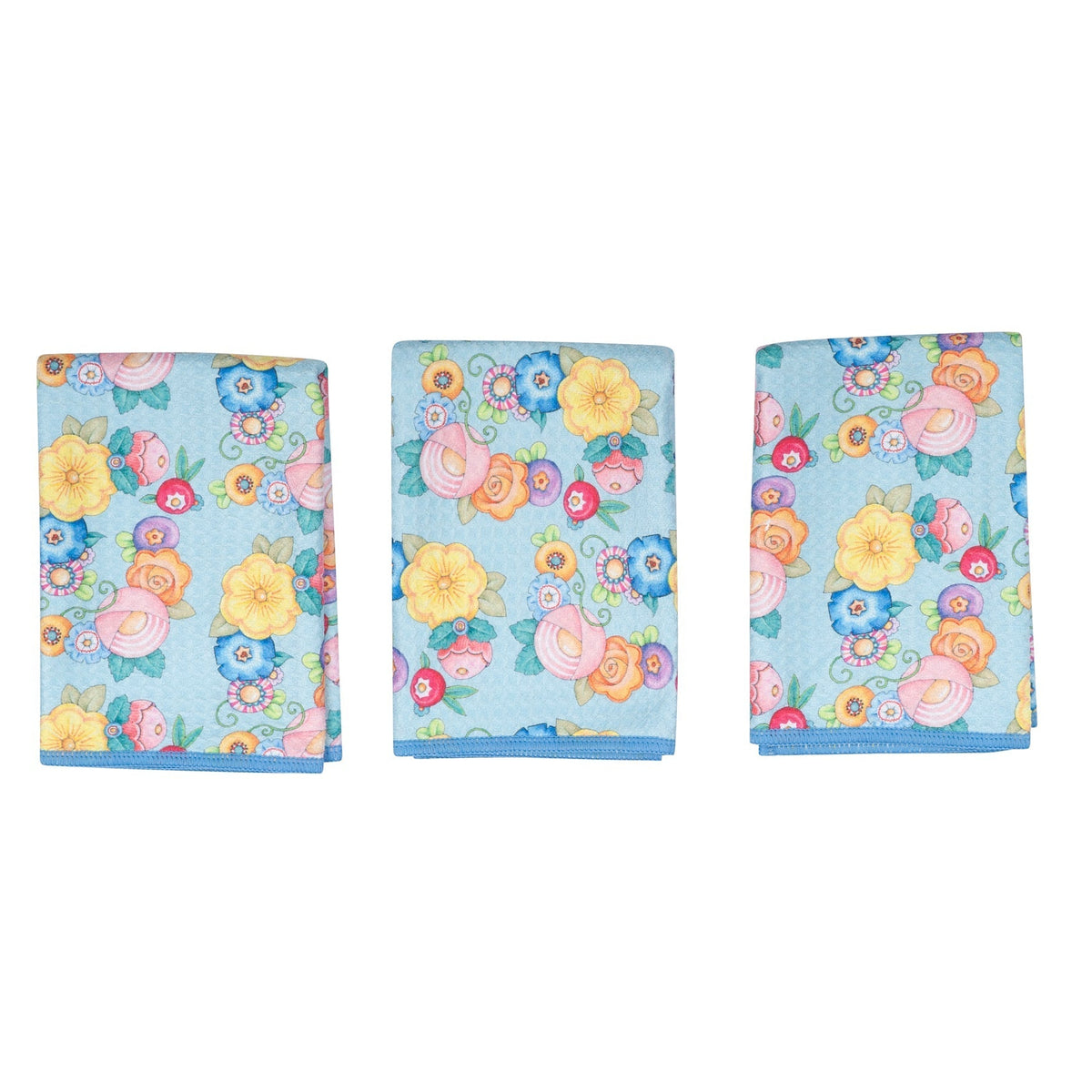 Mighty Mini Towel (Set of 3) Reversible - ME Wildflower Garland