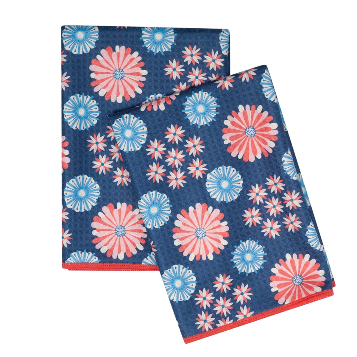 Double Duty Towel (set of 2) Reversible - RJW Burst