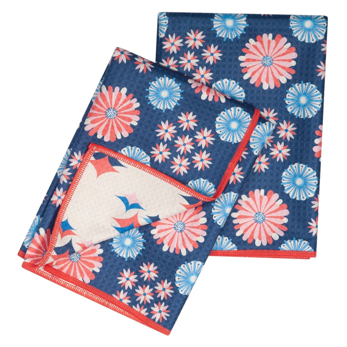 Double Duty Towel (set of 2) Reversible - RJW Burst