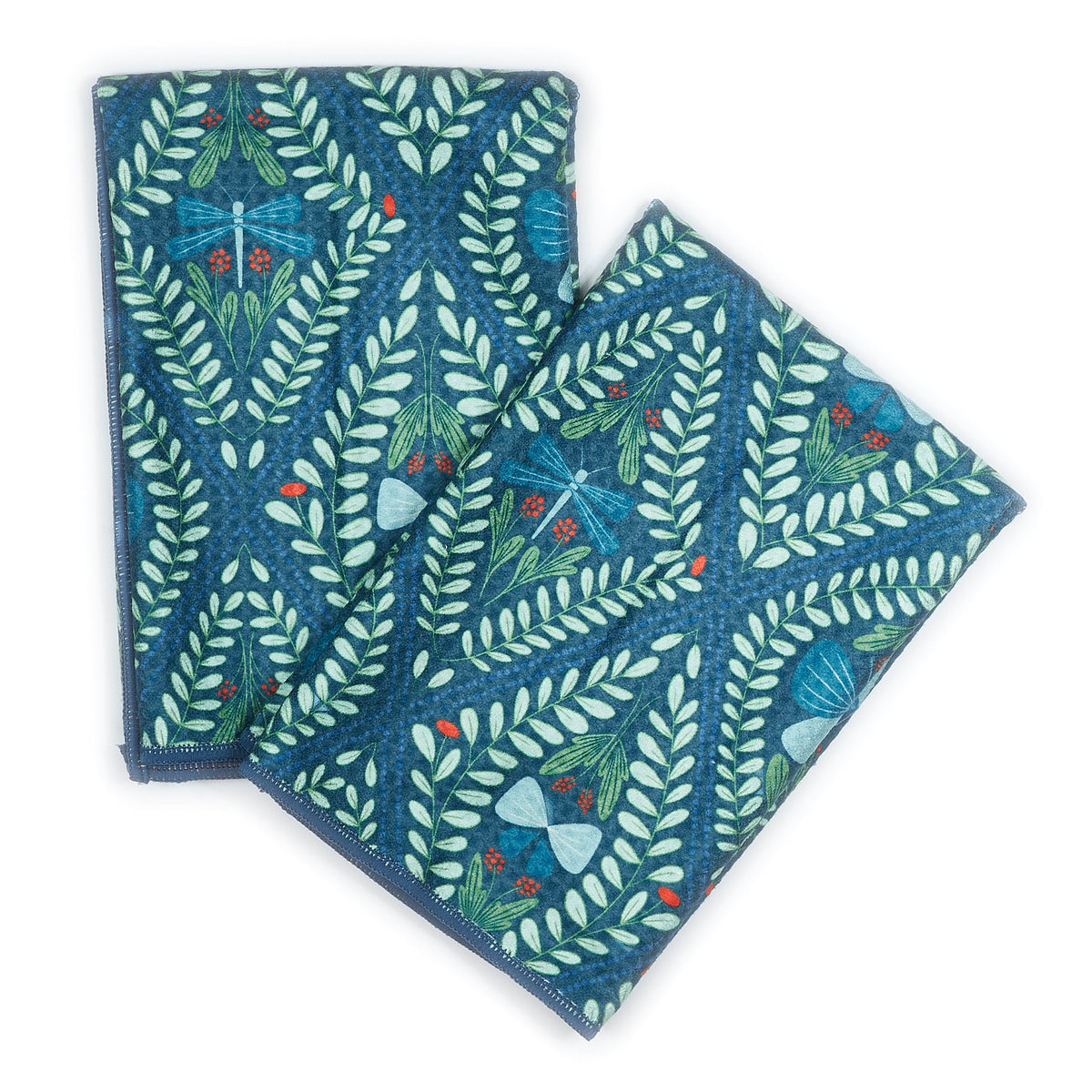 Double Duty Towels (set of 2) Reversible - RJW Iridescent