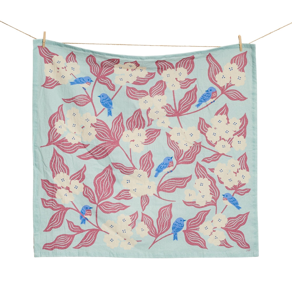 Heritage Organic Towel Set - Nuthatch Birdie
