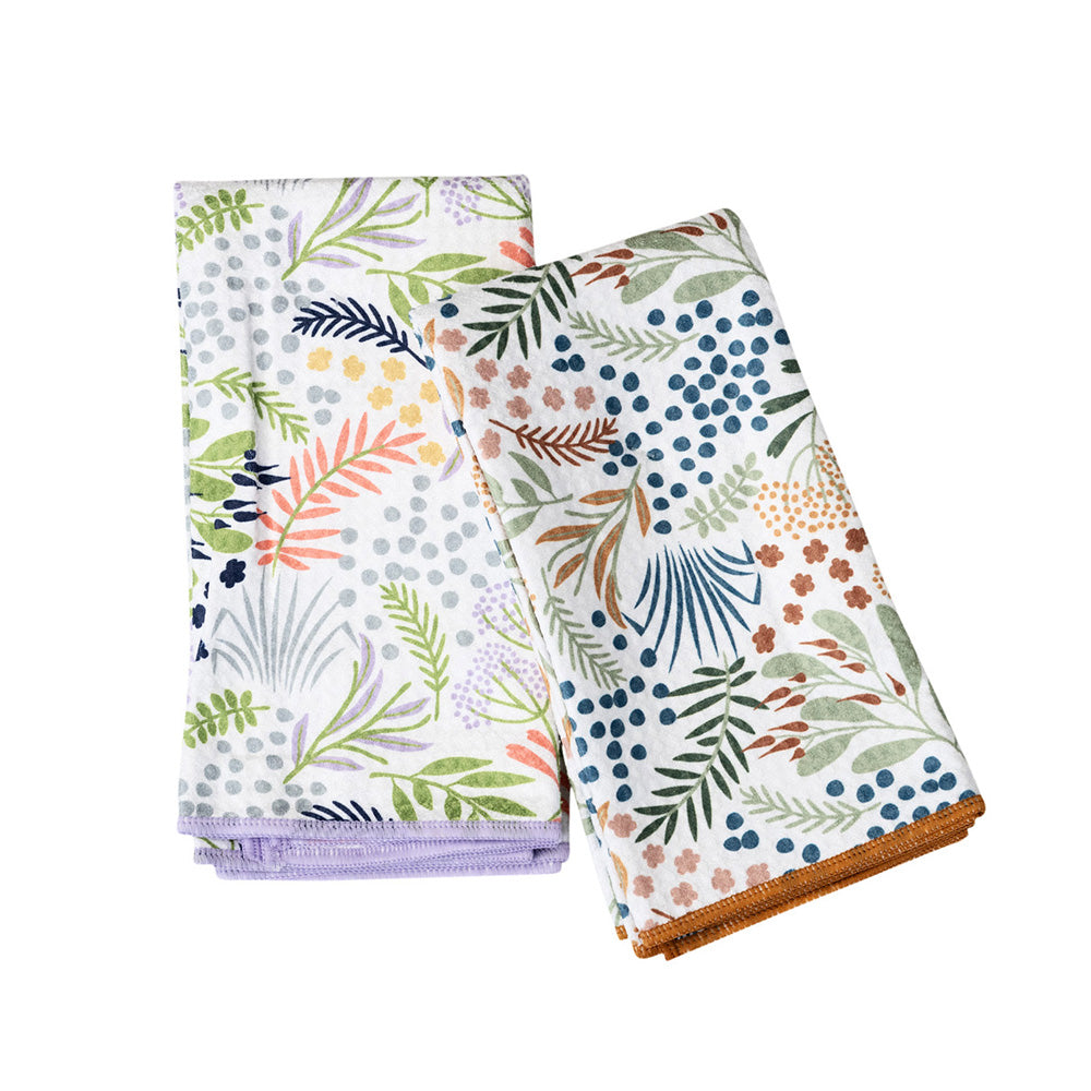 Biggie Towel (set of 2) Inca Floral Table Linens Once Again Home Co. Lilac