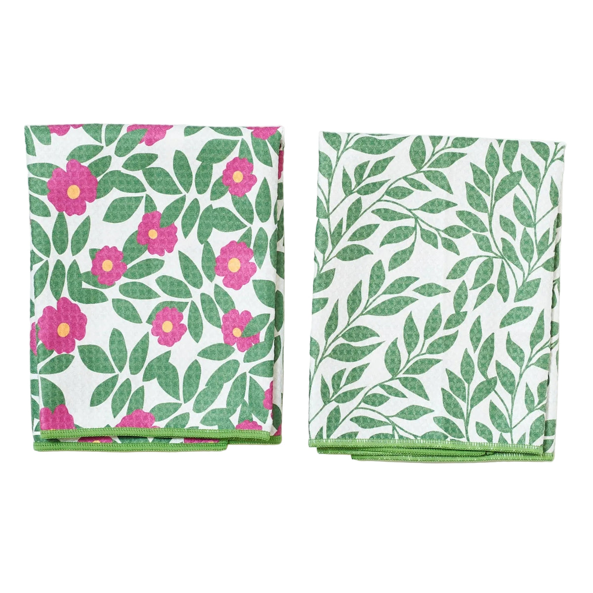 Double Duty (set of 2) reversible - Kate Nelligan Beach Roses