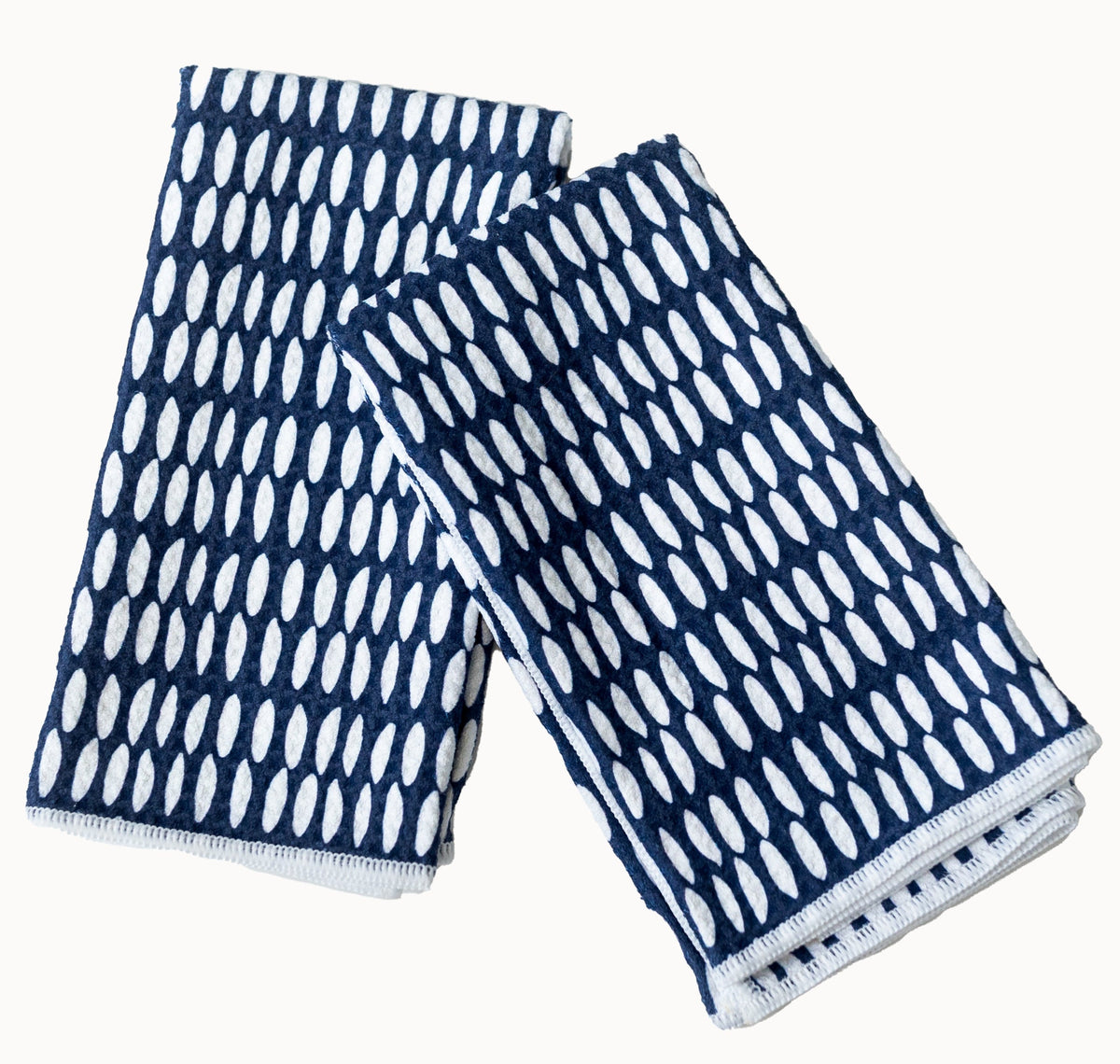 Biggie Towel (set of 2) Beans Table Linens Once Again Home Co. Navy  