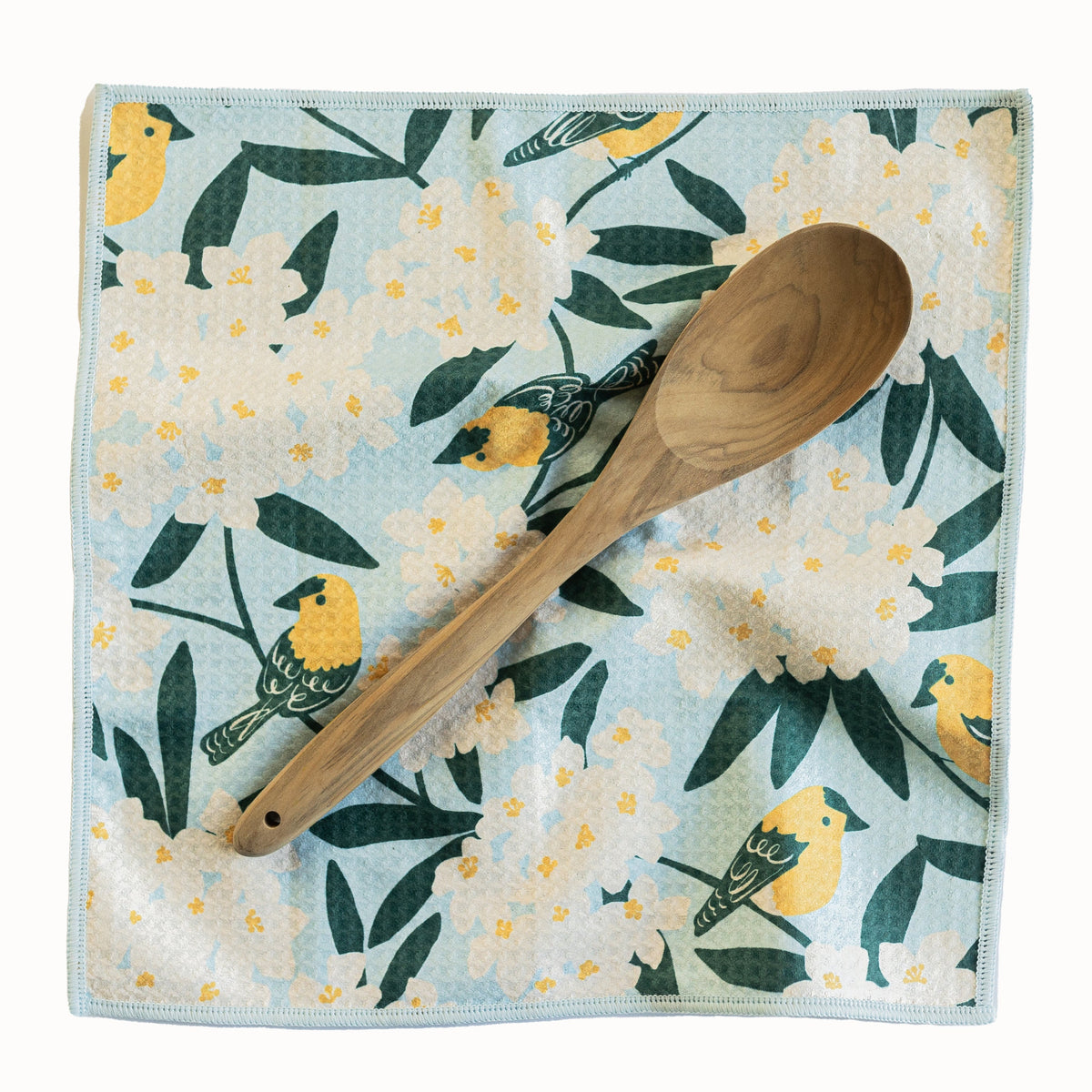 Mighty Mini Towel (Set of 3) Reversible - Nuthatch Birdsong