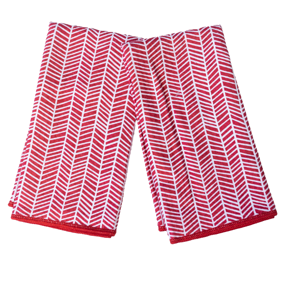 Biggie Towel (set of 2) Branches Table Linens Once Again Home Co. Red