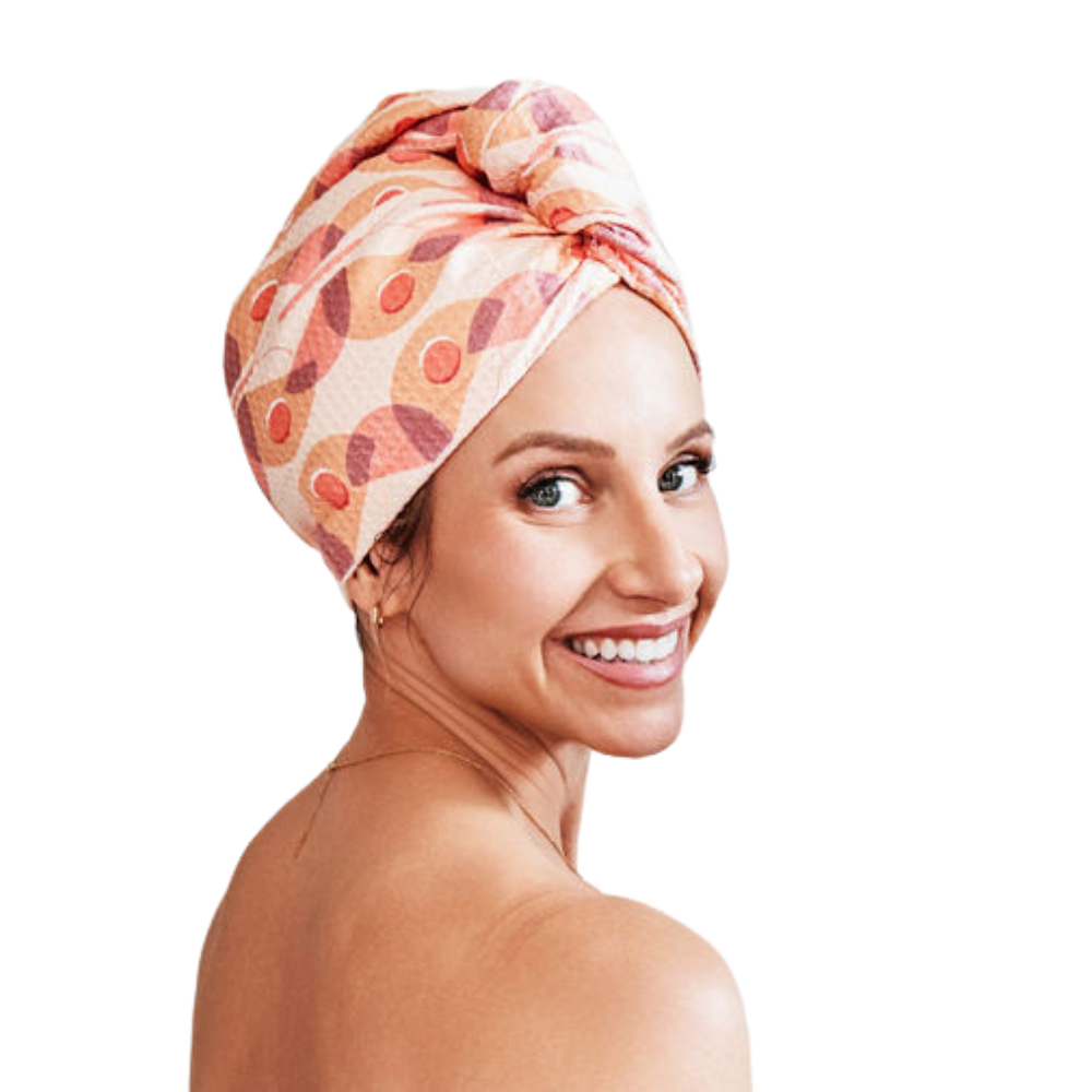 Toalla para el cabello de doble cara - HJ Butterfly