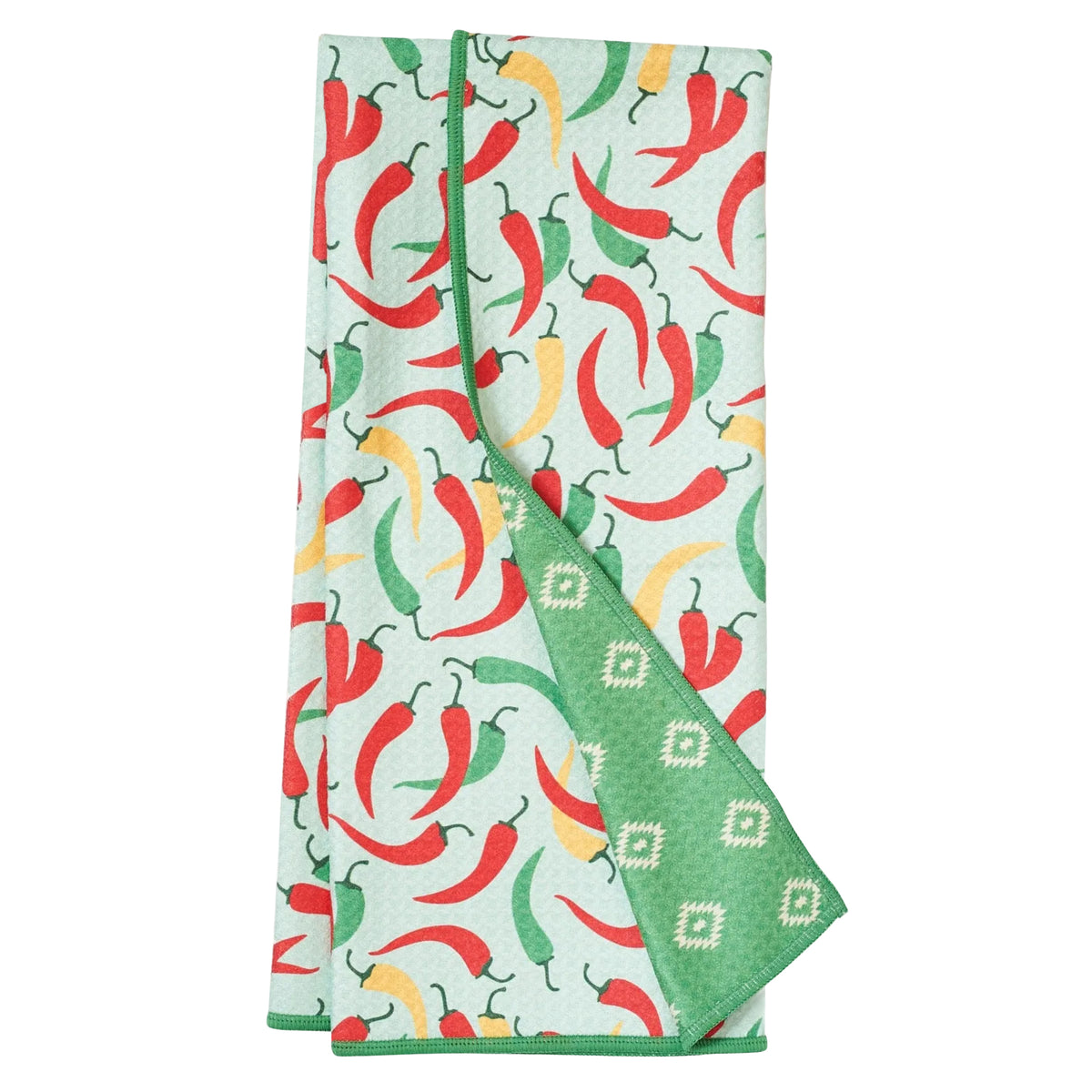 Anywhere Towel Reversible - Signature Collection Chili Peppers