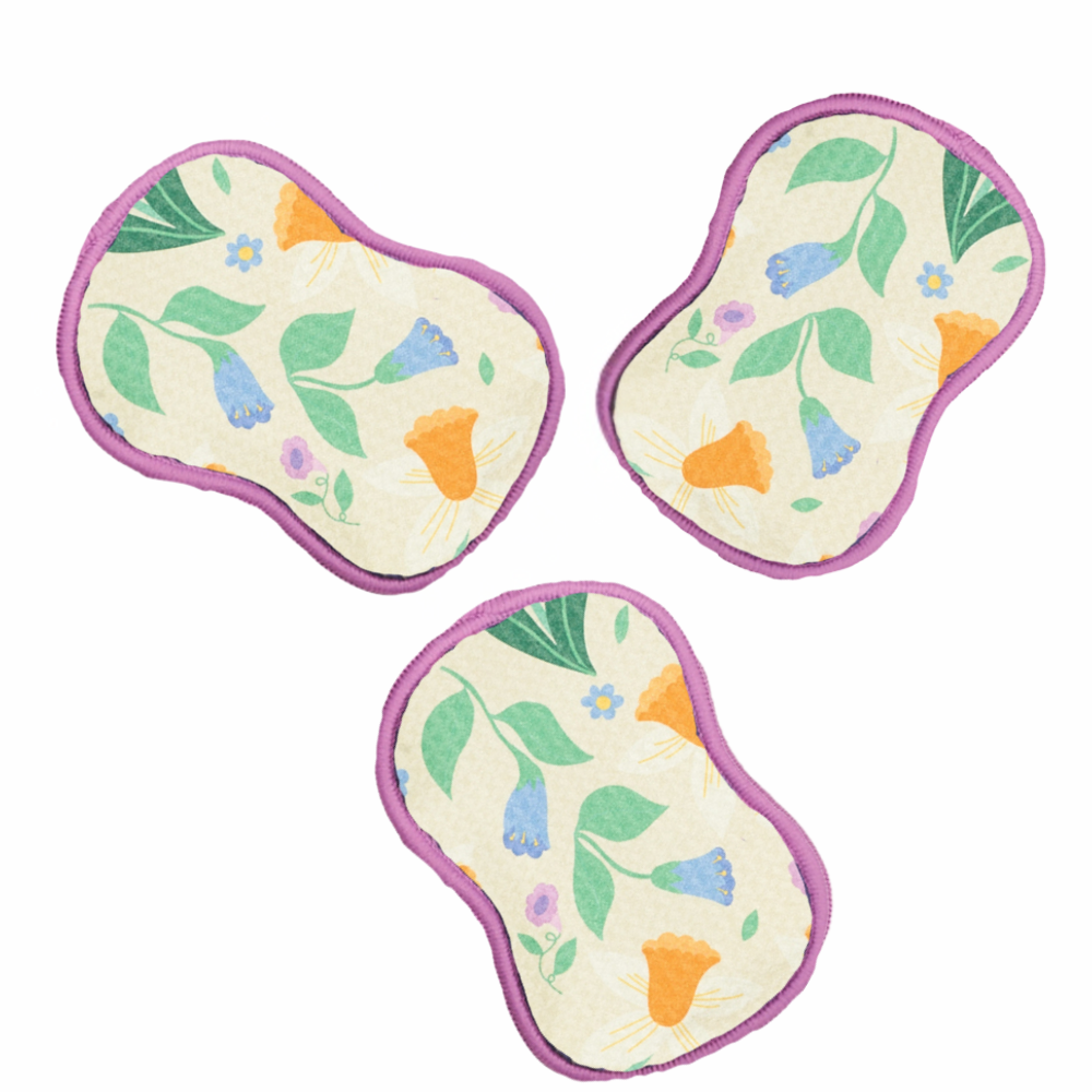 RE:usable Sponges (Set of 3) - MT Daffodil