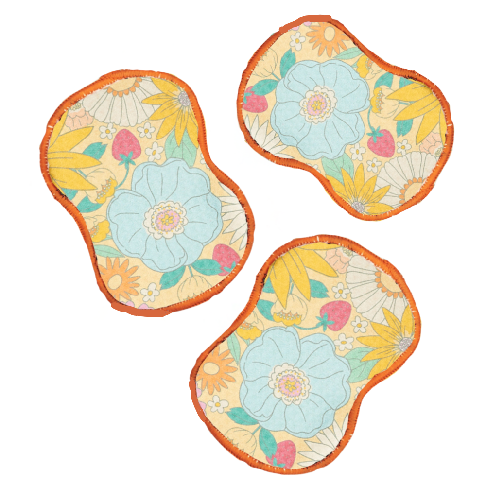 RE:usable Sponges (Set of 3) - MT Daisies