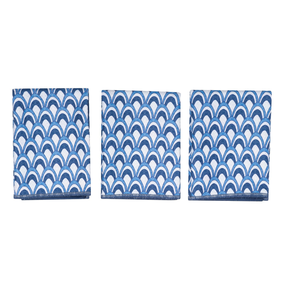 Mighty Mini Towel (Set of 3) Reversible - KN Fish