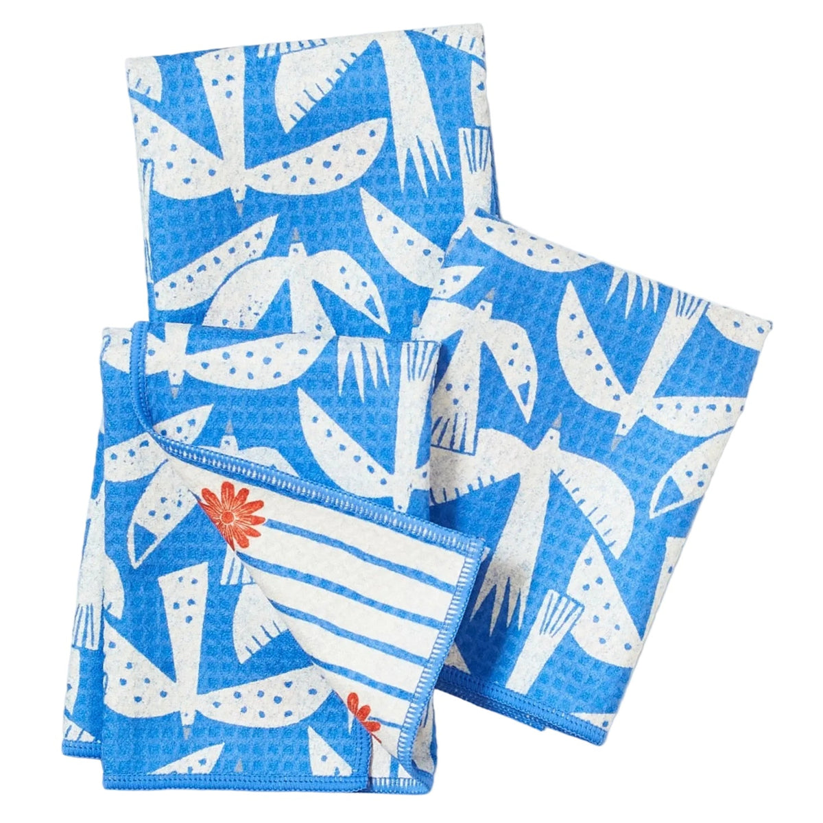 Mighty Mini Towel (Set of 3) Reversible - Marie Le Moal Flying