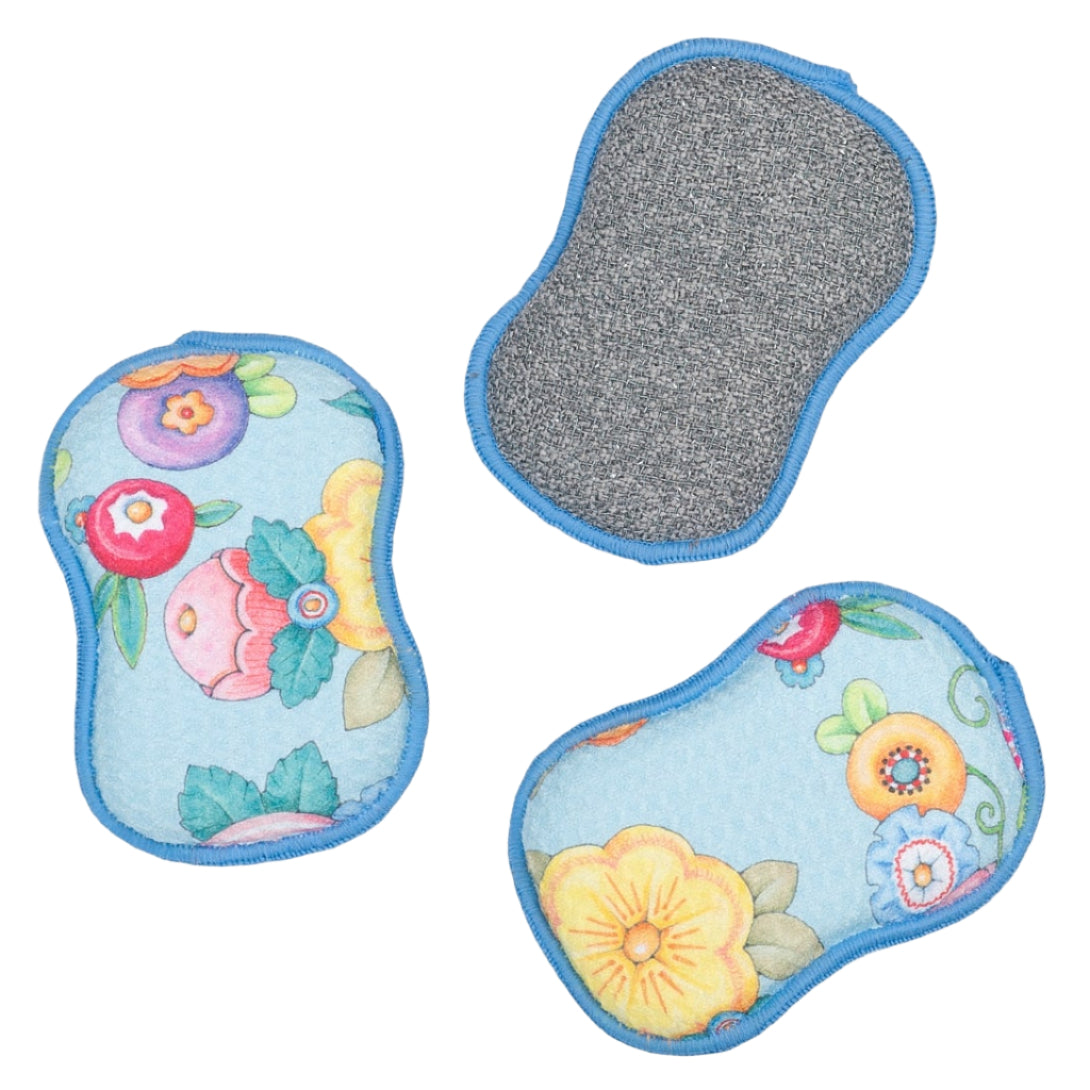 RE:usable Sponges (Set of 3) - ME Wildflower Garland