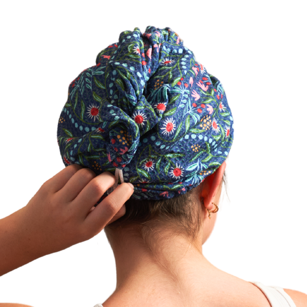 Toalla para el cabello de doble cara - RJW Glitz