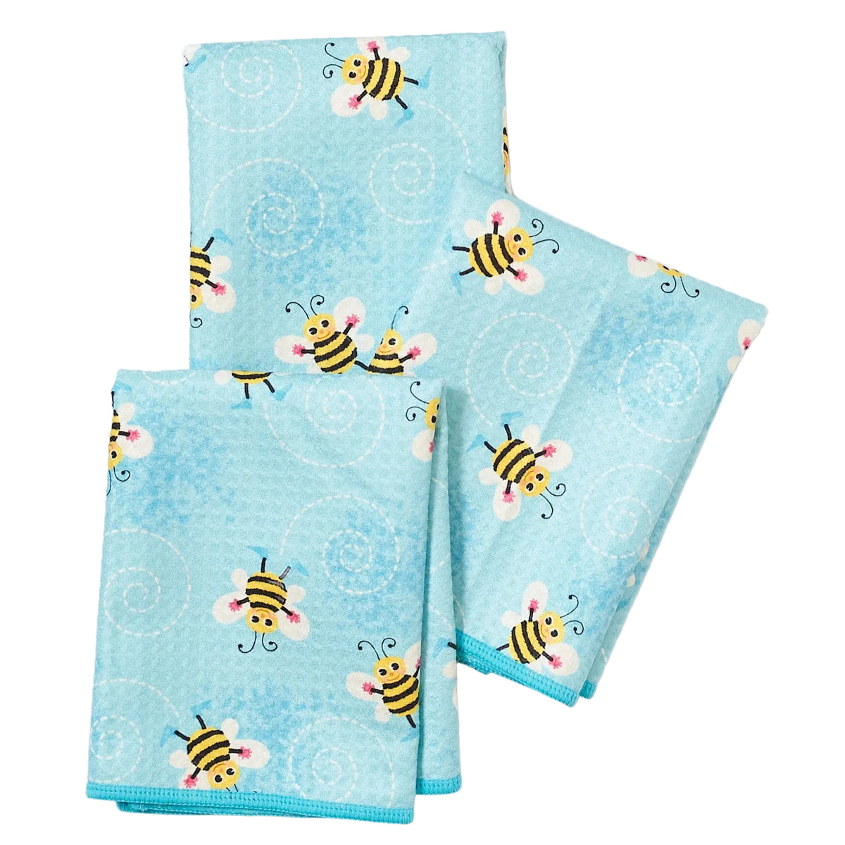 Mighty Mini Towel (Set of 3) Reversible - Mary Engelbreit Hive
