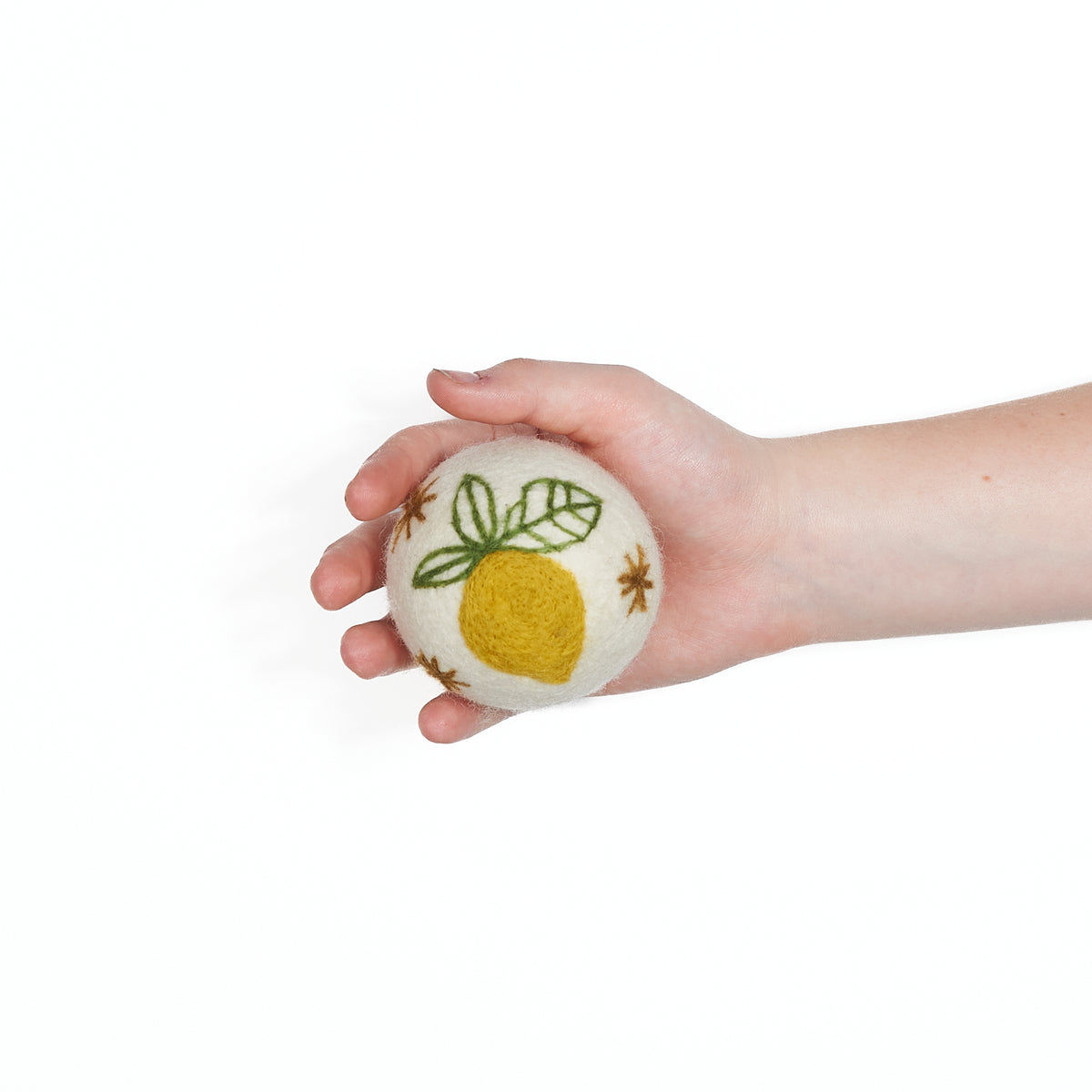 Laundry Wool Dryer Balls - Set of 3 RJW Lemon
