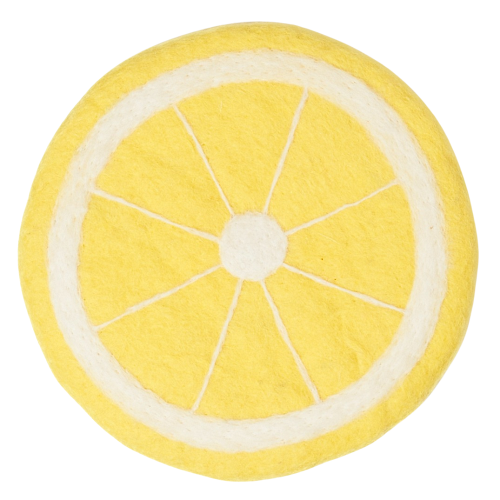Wool Trivet - Lemon