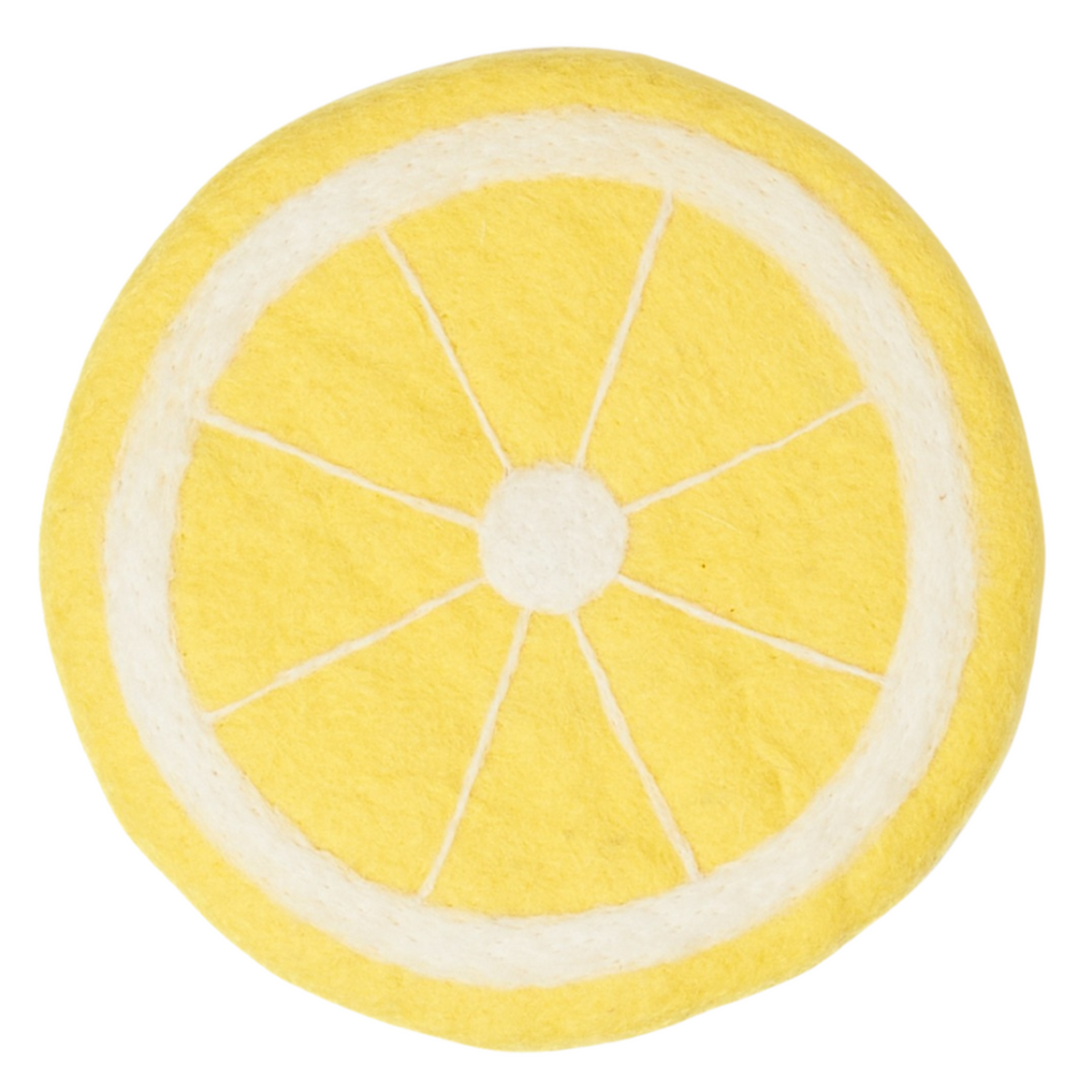 Wool Trivet - Lemon