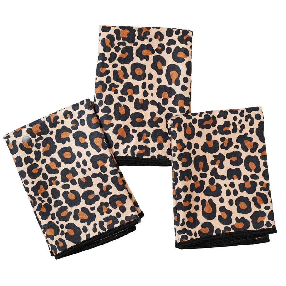 Mighty Mini Towel (Set of 3) - Leopard