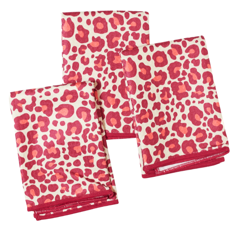 Mighty Mini Towel (Set of 3) - Leopard