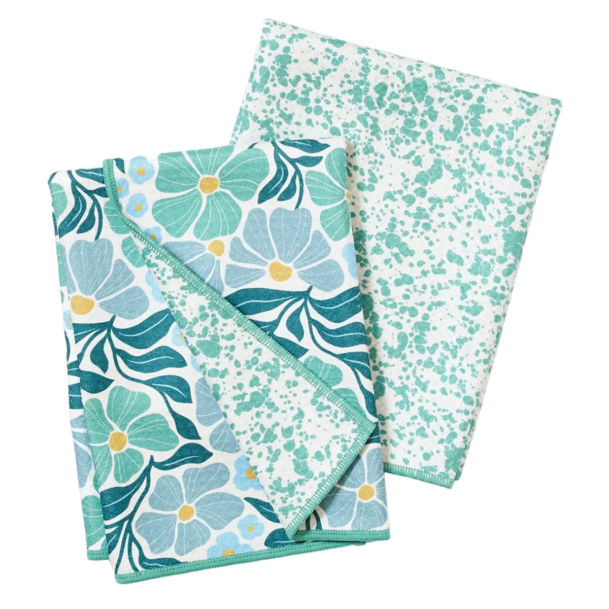 Double Duty (set of 2) reversible - Crow Canyon Linda Splatter