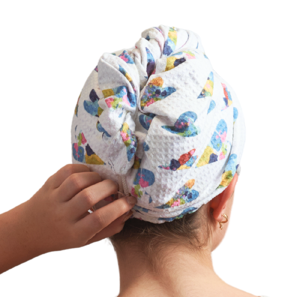 Toalla para el cabello - HGC Love