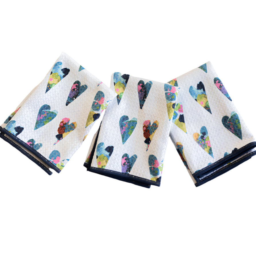 Mighty Mini Towel (Set of 3) Reversible - HGC Love