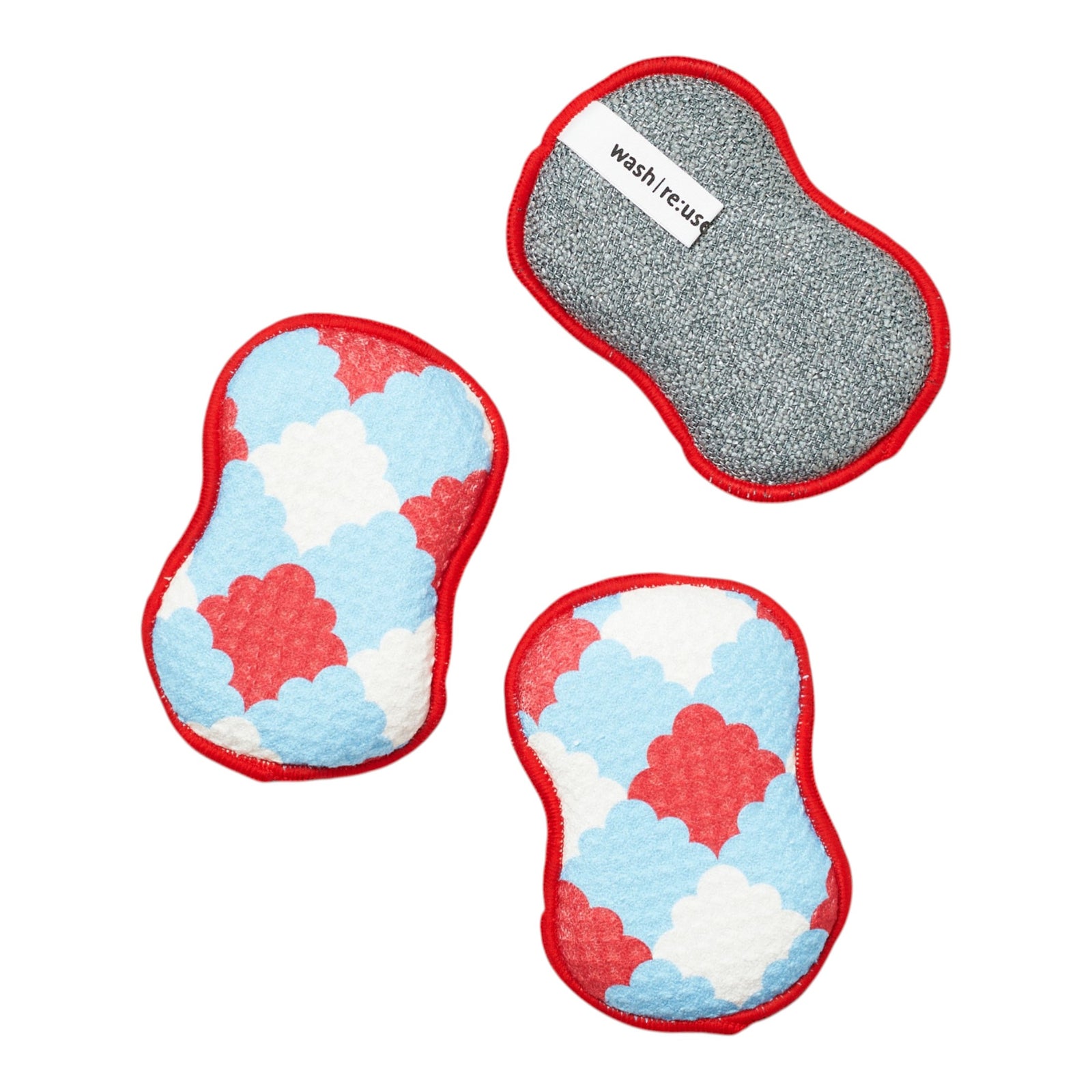 RE:usable Sponges (Set of 3) - Crow Canyon Maria Splatter - Once Again Home Co.