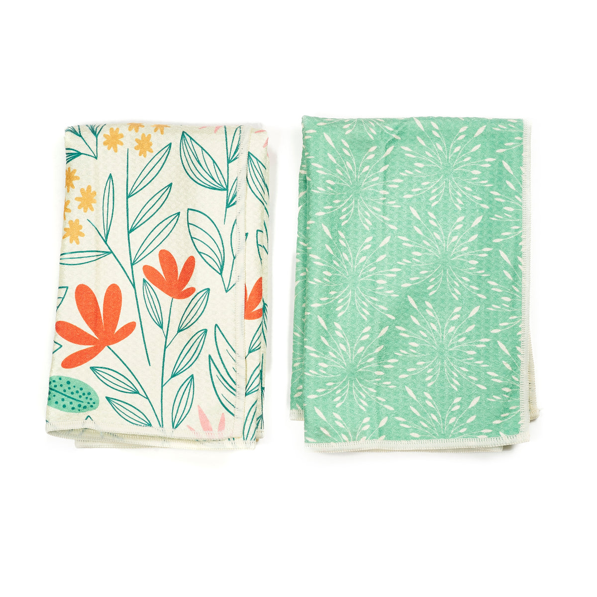 Double Duty Towels (set of 2) Reversible - RJW New Bloom