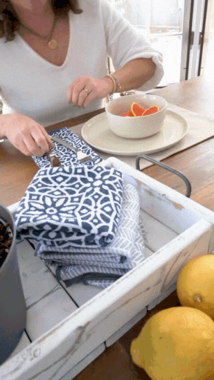 Biggie Towel (set of 2) Branches Table Linens Once Again Home Co.   