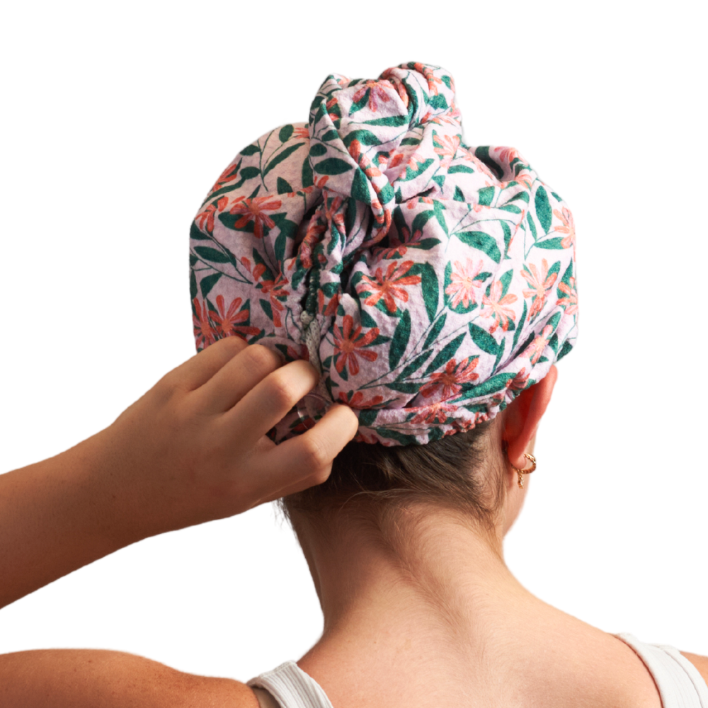 Toalla para el cabello de doble cara - RJW Pink Glow