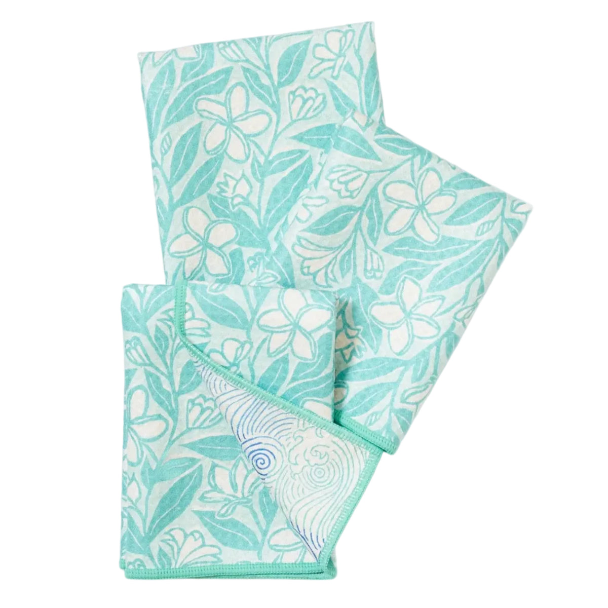 Mighty Mini Towel (Set of 3) Reversible - Marie Le Moal Plumeria