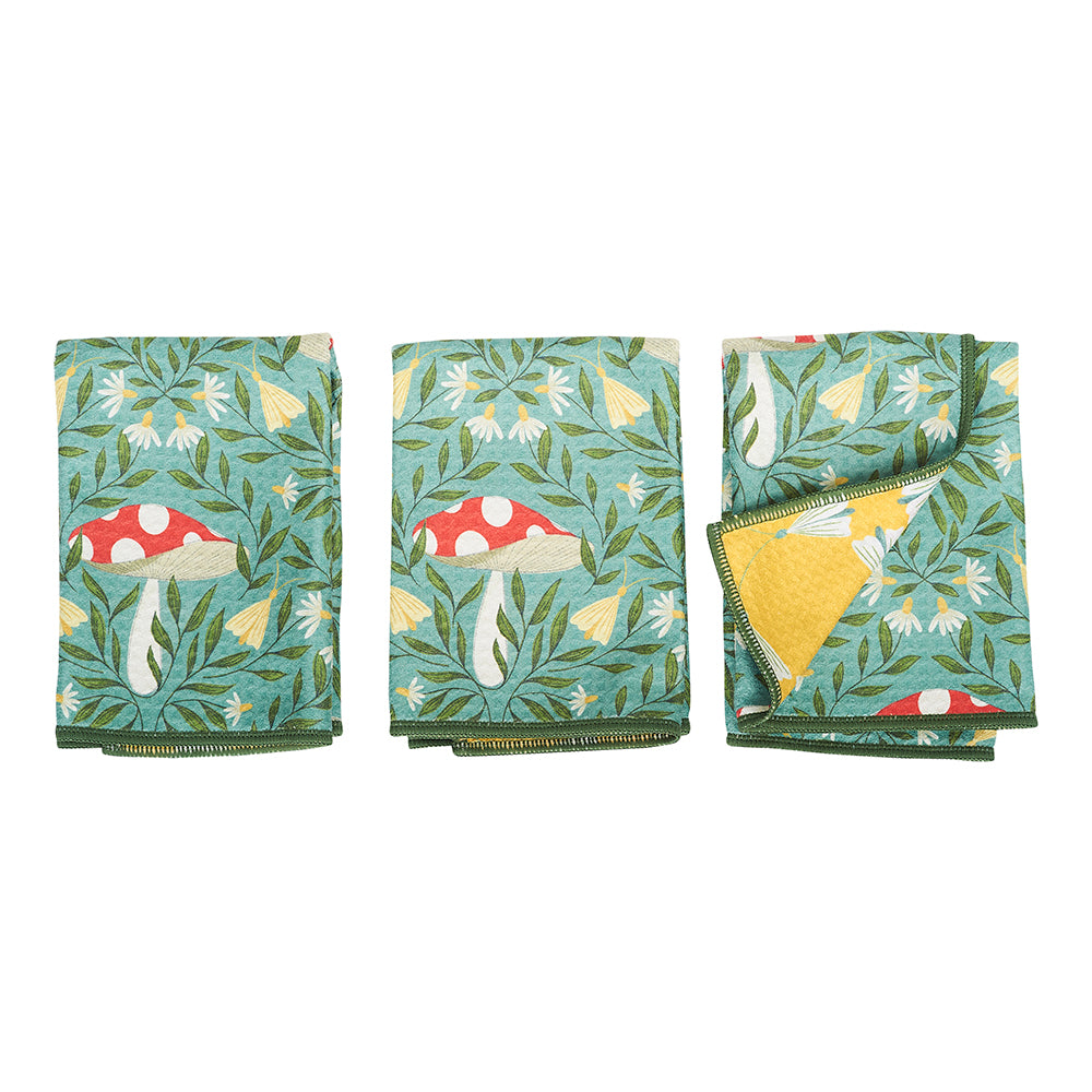 Mighty Mini Towel (Set of 3) Reversible - RJW Undergrowth