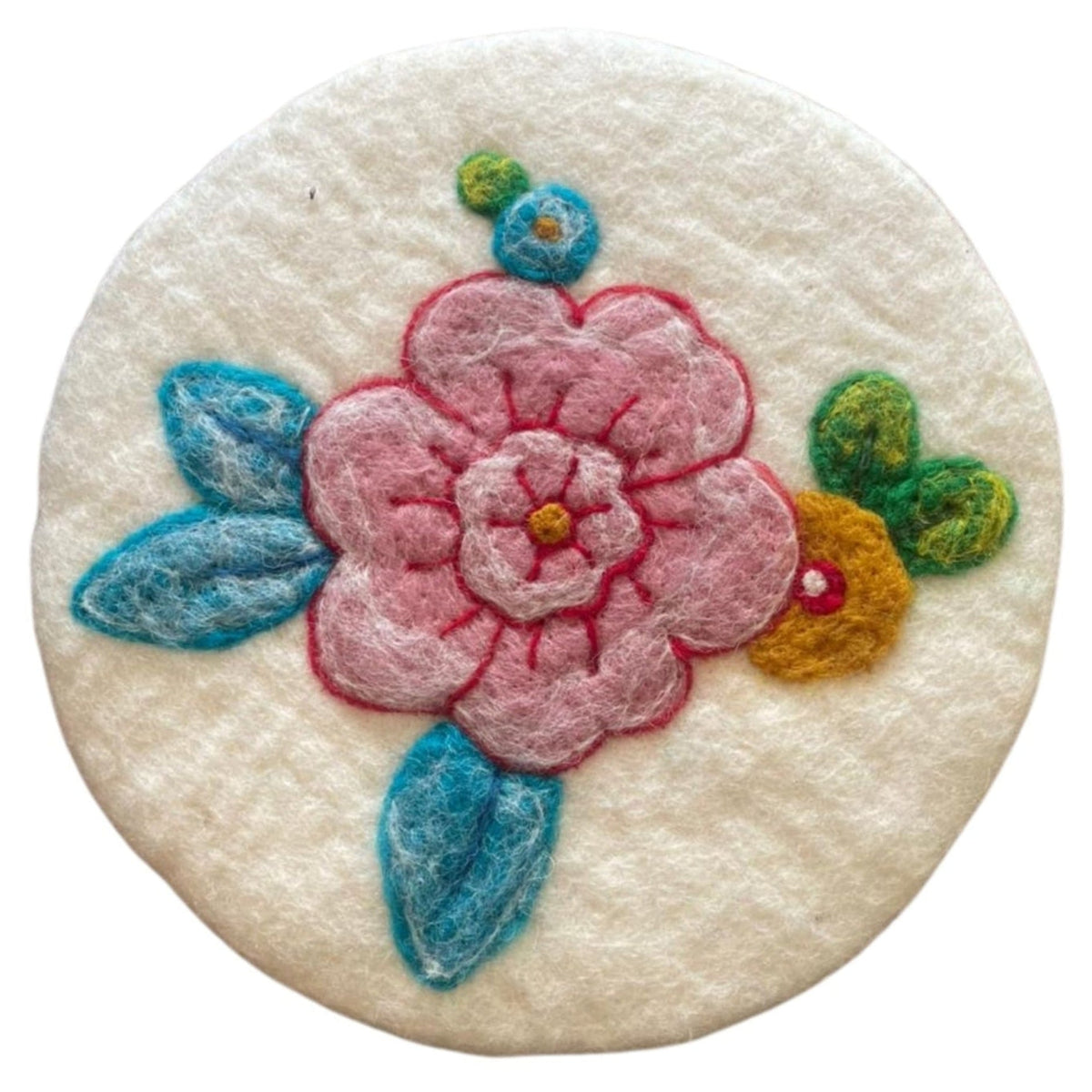 Wool Trivet - Mary Engelbreit Sunny Flowers