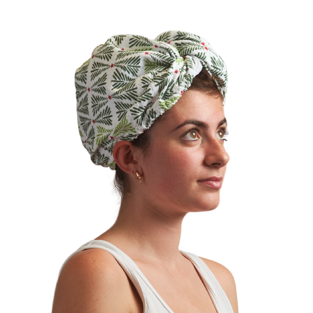 Toalla para el cabello - Tree Lot
