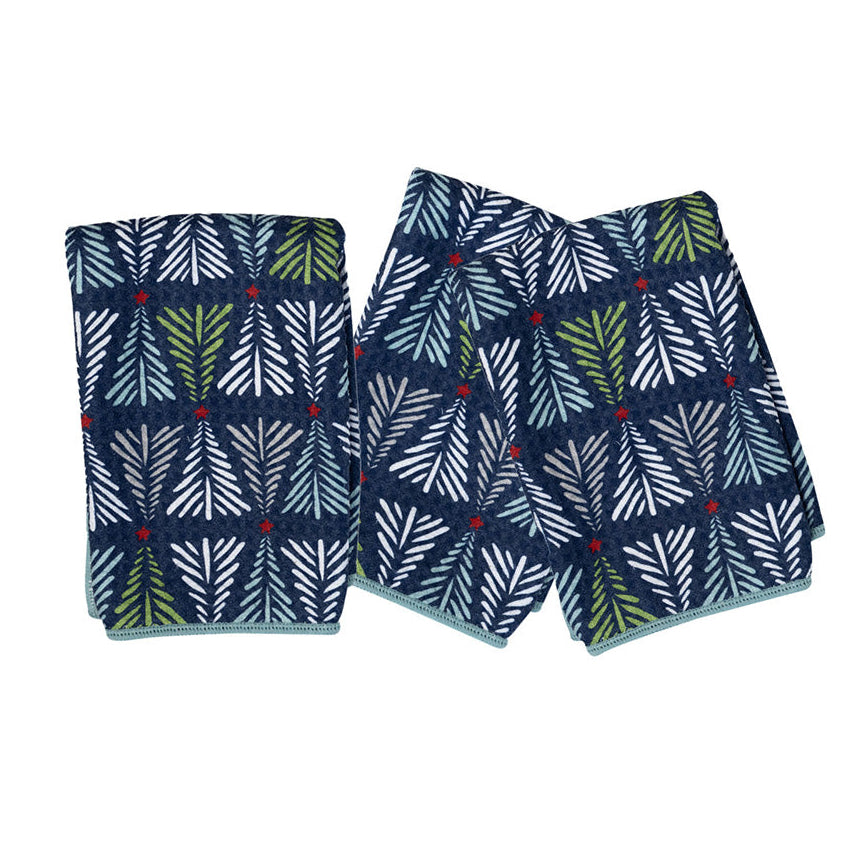 Mighty Mini Towel (Set of 3) - Tree Lot Kitchen Towels Once Again Home Co. Navy