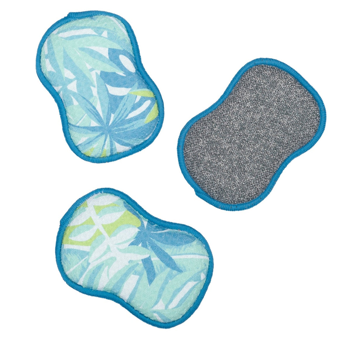 RE:usable Sponges (Set of 3) - Iris & Sea Tropic Hot