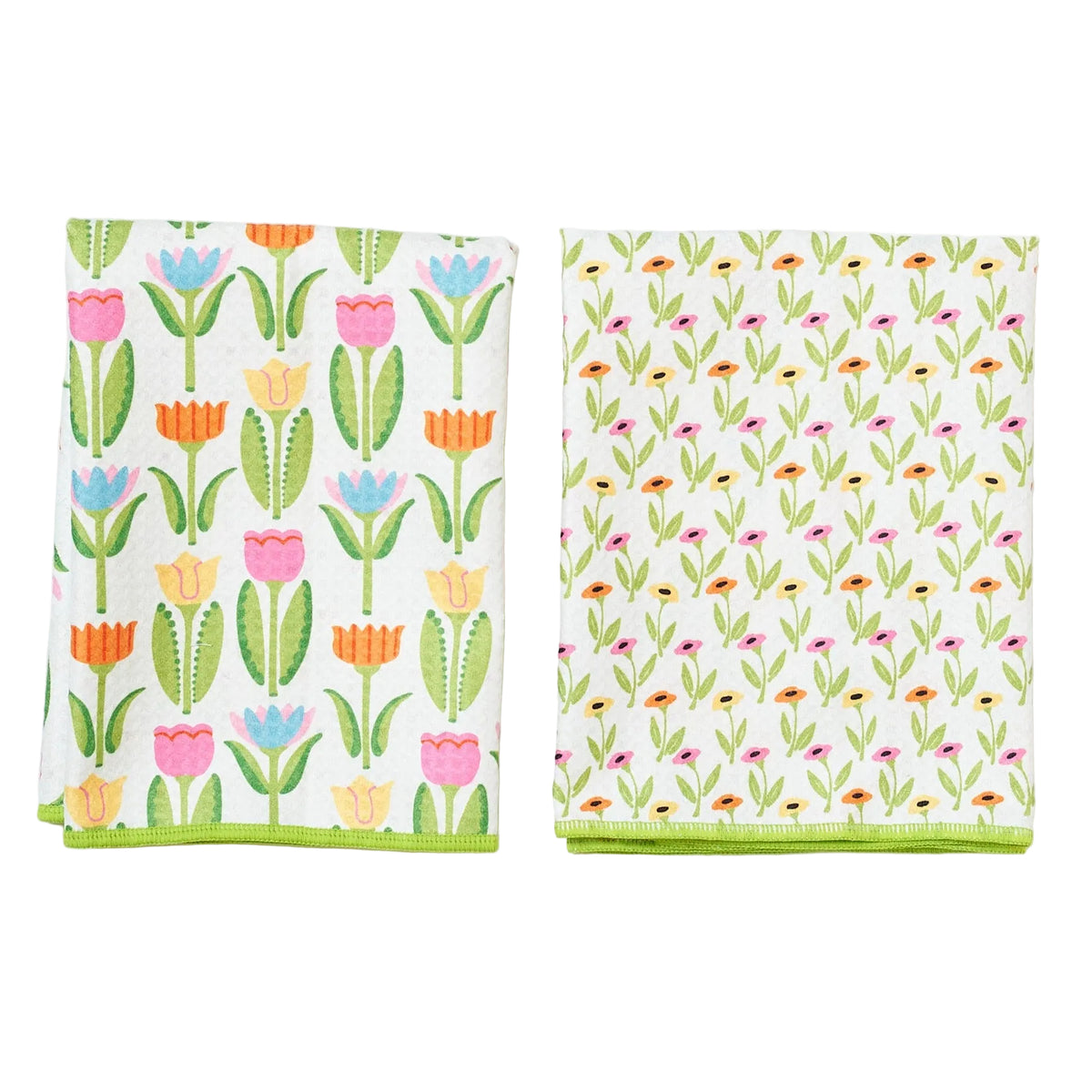 Double Duty (set of 2) Reversible - Mary Engelbreit Tulips