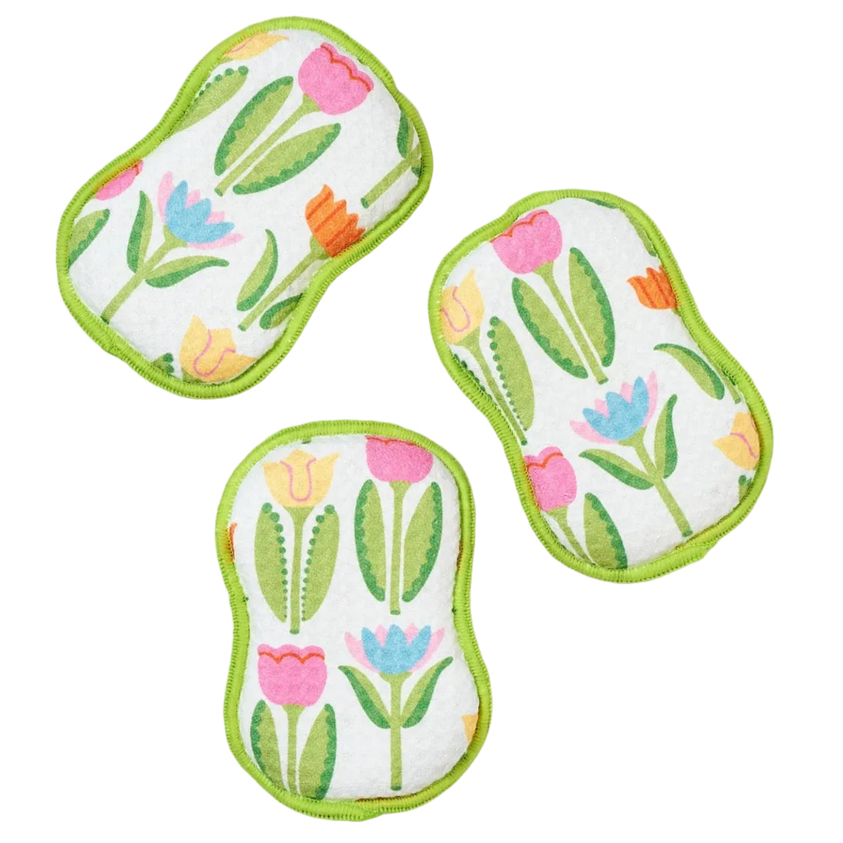 RE:usable Sponges (Set of 3) - Mary Engelbreit Tulips