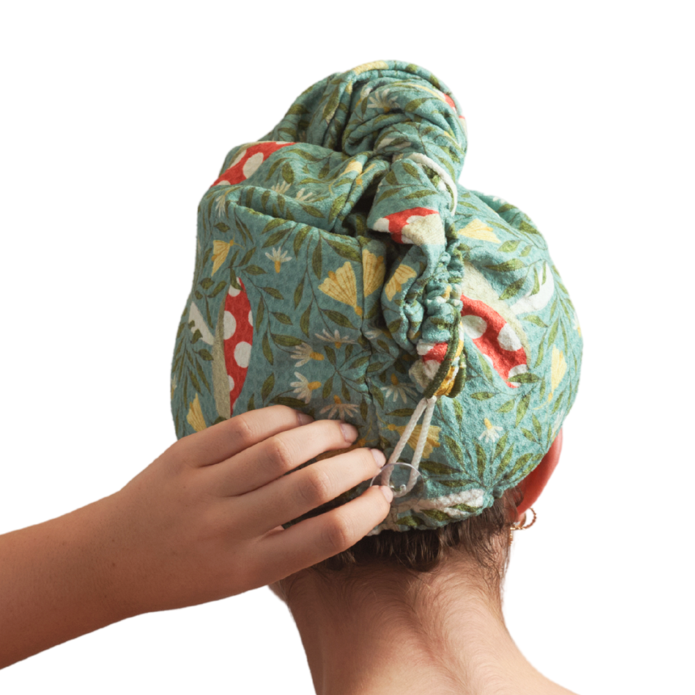 Toalla para el cabello de doble cara - RJW Undergrowth