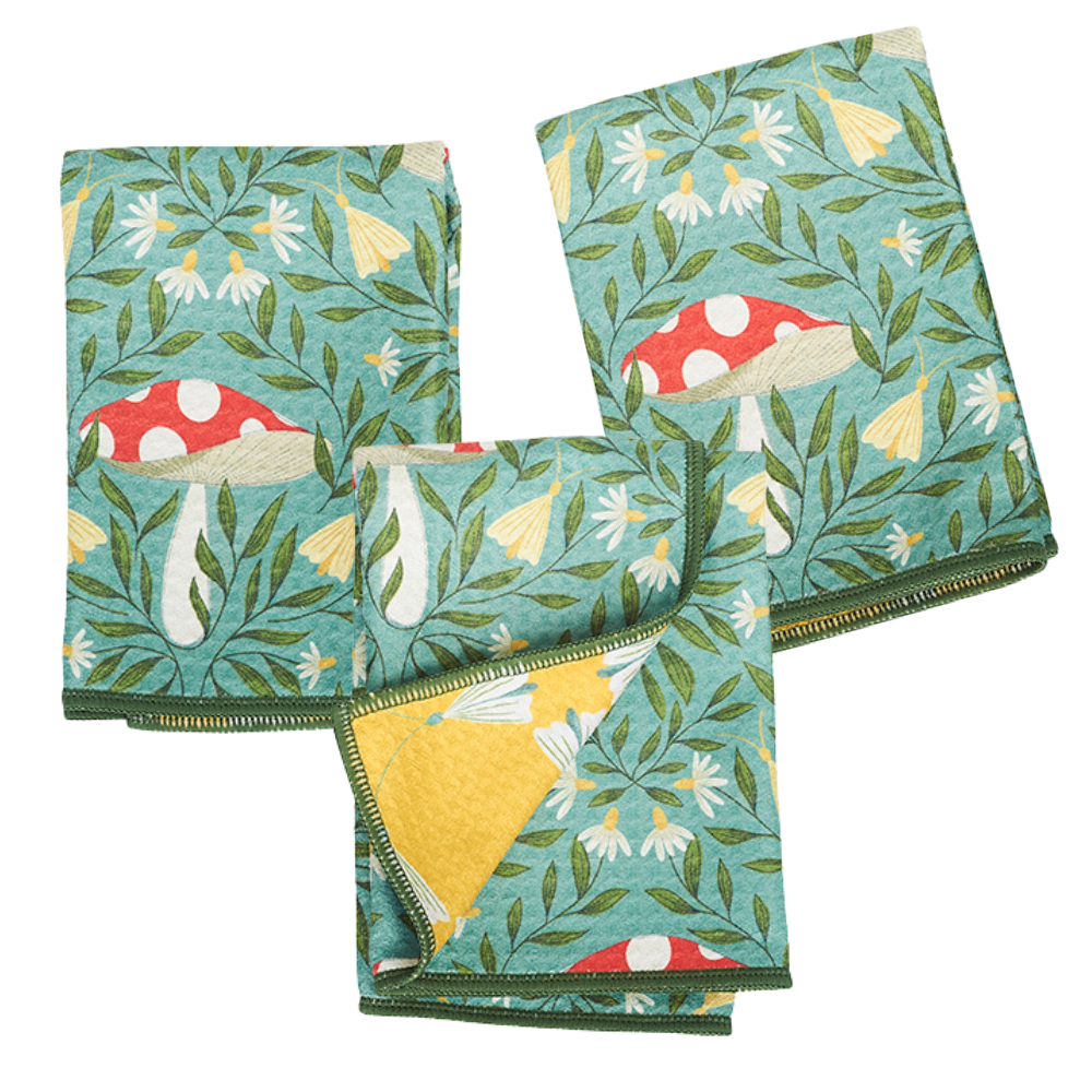 Mighty Mini Towel (Set of 3) Reversible - RJW Undergrowth