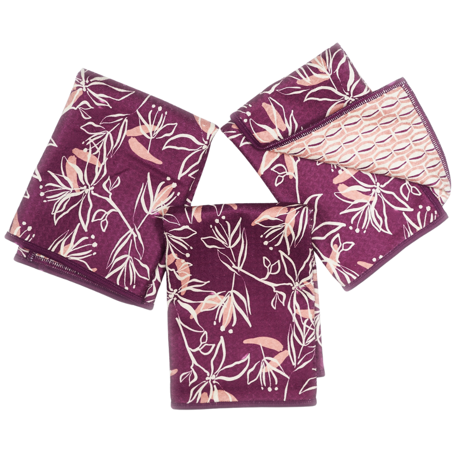 Mighty Mini Towel (Set of 3) Reversible - ZW On the Vine