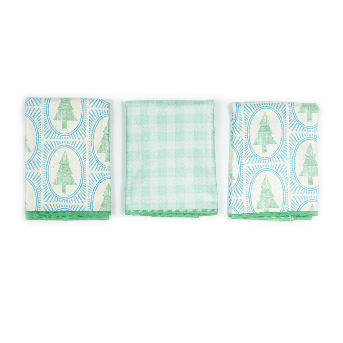 Mighty Mini Towel (Set of 3) Reversible - Marie Le Moal Winter Grove