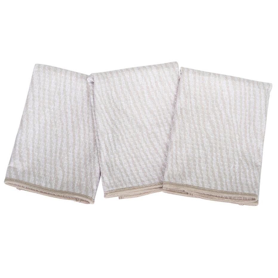 Mighty Mini Towel (Set of 3) - Waves Kitchen Towels Once Again Home Co. Moonstruck Grey